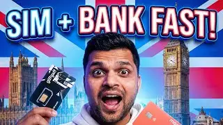 UK SIM Card & Bank Account in 1 Hour?! 😱 Fastest Method for International Students