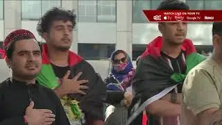 Houston Afghan Americans hold peaceful protest against Pakistan's support of the Taliban