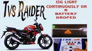 How to check triangle ⚠️ light & check blink code #tvs #important  #shortvideo #share #blink #code