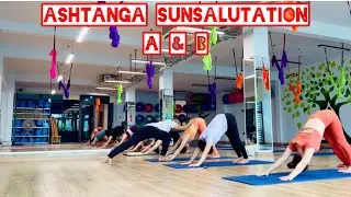 Ashtanga Sun-salutation A & B With Master Purshotam || 🇮🇳🇻🇳
