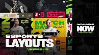 Best ESPORTS LAYOUTS Pack for Designers 2022