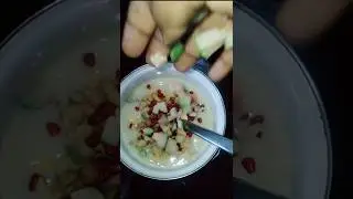 custard fruit salad /Simple home made recipe/Hinusworld