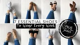 7 ESSENTIAL SHOES YOU MUST HAVE + a BONUS | Aesthetically Sarette