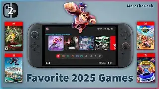 Мои лучшие игры на Nintendo Switch 2 в 2025 году