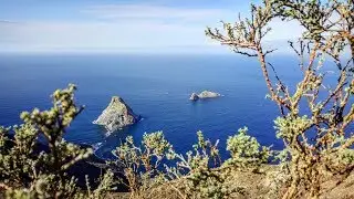 Sendero desde Chamorga hasta Roque Bermejo, Anaga - Tenerife 4K - Hiking in the Canary Islands