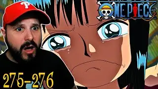 Robin's Backstory! ONE PIECE Anime Ep 275-276 First Time Reaction