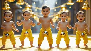 Jingle Bells version1🎄 Fun Baby Dance & Holiday Cheer| KhushuMama Kids SongJingle Bells Fun Toddlers