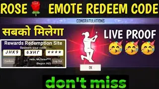 FREE FIRE REDEEM CODE TODAY | 5 MARCH REDEEM CODE FREE FIRE | FF REDEEM CODE TODAY 5 MARCH