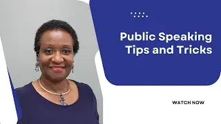 Public Speaking -   Your speech project