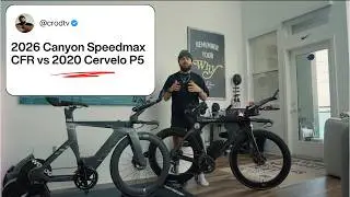 Canyon Speedmax CFR 2026 года против Cervelo P5 2020 года | Полное сравнение велосипедов для триа...