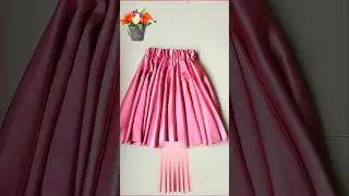 Easy Skirt Cutting and Stitching | Step by Step Sewing Tutorial