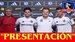 🏁&iexcl;NUEVOS REFUERZOS EN COLO COLO! ⚪⚫ Presentaci&oacute;n de &Aacute;lvaro Madrid y Lautaro Pastr&aacute;n | Mercado 2026