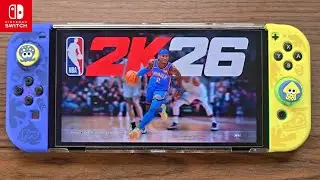 NBA 2K26 Nintendo Switch OLED Gameplay