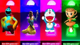 Doraemon🆚Arthur Christmas🆚Dog Man🆚POPPY PLAYTIME CHAPTER 4🔥Who is best player? 