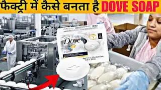 फैक्ट्री में Dove साबुन कैसे बनता है | How Dove Soap Is Made in Factory | #punitsoniknowledge