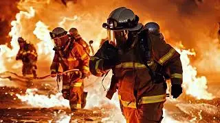 Urban Fire Rescue in 4K &ndash; Firefighters, Drones & Low Altitude Tech Save Lives | Real Hero Footage