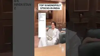 Top 18 monopoly stocks in India #investment #news #businesscycle #warrenbuffet #stockmarket