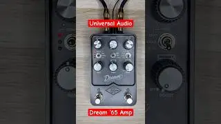 #universalaudio dream 65 reverb amp test. Inspired on #fender  deluxe reverb 65 #amplifier