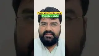 Family Visit visa document validity #familyvisitvisasaudiarabia #wajidkhan0011
