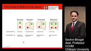 Menu Engineering (Part – 2) by Mr. Sachin Bhogal
