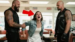 The Thugs Tore a Waitress’s Shirt for Fun — Unaware Her Father Was a Legendary Motorcycle Racer