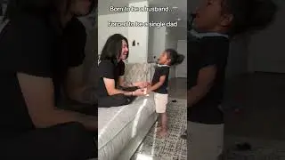 вынужден быть отцом-одиночкой...💔