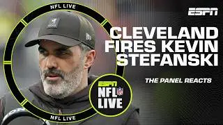 Browns fire Kevin Stefanski + What is John Harbaugh&rsquo;s future in Baltimore? | NFL Live