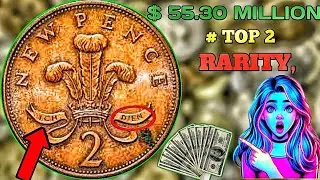 Top 2 UK 2 New pence most Valuable Two New Pence worth up $.5500,000 to look for! Coins worth money
