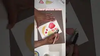Hand-painted cards! #watercolorpainting #cards #notecards #crafts #diycrafts