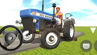 TRANSPORTING tractor driving 3d #fs22 New Hollend tractor Offroding Android gameplay #gta5 #gtav