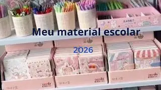 Venha ver meu material pra 2026!!😝