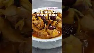 #confinement Food - Hakka Yellow Wine Steamed #chicken. So easy to make, you wouldn&rsquo;t believe it!