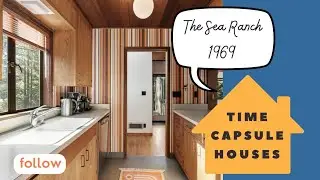 Sea Ranch 1969 Time Capsule House: California late 1960s Rustic Modernism - No Captions