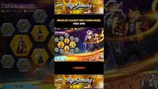 🐯 NEW BRAWLER X BANDIT RING TOKEN WHEEL EARLY ACCESS | FREE FIRE NEW EVENT🐯 #brawler #brawlerroyale