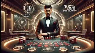 [NEW] 10-Minute Baccarat Session | 100% Dutch42 Card Counting