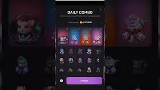 Today pixelverse combo bot #pixelverse  #hamsterkombat 🔥🔥🔥