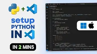 Как установить Python в VSCode | Настройка Python в Visual Studio Code на Windows/Mac