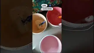 How to make distemper paint color, how to make white paint color #reel #wall @Rajesh-vz4lm