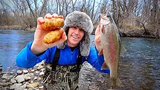 Catch n’ Cook Rogue IDAHO Potatoes & Fresh Trout!