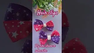 Diy Hair Clips With Ribbon 🎀 Using Origami Techniques | @instantcrafts
