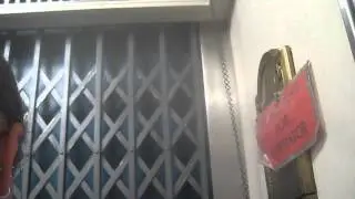 Vintage Otis Traction Elevator At Coit Tower Going Down