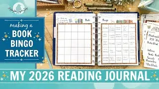 Making a Book Bingo Tracker for My Reading Journal | Happy Planner