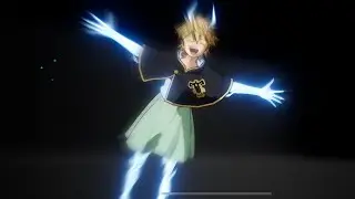*New*(Holy Lightning Boots) Luck Voltia Full Animations/Abilities-Black Clover Mobile