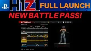 H1Z1 PS4 - FULL RELEASE, BATTLE PASS, NEW WEAPONS & MORE!