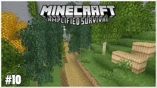 How to Make SIMPLE Custom Trees | Minecraft 1.16.5 Amplified Survival Let's Play