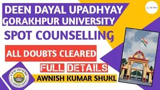DDU Gorakhpur University Important Notices गोरखपुर विश्वविद्यालय महत्वपूर्ण नोटिस | direct admission