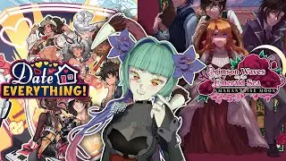Date ALL ITEMS & Victorian Vampires?!【 DATE EVERYTHING】【 Crimson Waves】I  Game Demo