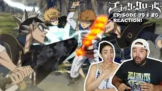 BLACK BULLS SAVE FINRAL! Black Clover Episode 79 And 80 REACTION!!!