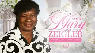 Homegoing Services for Mrs. Mary 