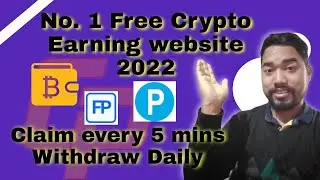 Coinpayz :: No.1 free crypto earning website 2022 | Claim every 5 mins | Daily withdraw @CryptoNJ